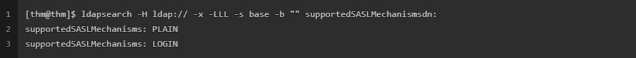 LDAP SASL Mechanisms